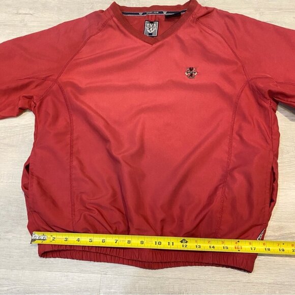 Sunice Vintage Windbreaker Pullover in Men's M - Rusty Red - Picture 12 of 16